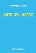 arte del verso-t. navarro tomas-9788475229072 arte del verso-t. navarro tomas-9788475229072