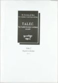 talec test d analisi de lectura i escriptura en catala sobre 2: registre de lectura-montserrat cervera-9788477749172 talec test d analisi de lectura i escriptura en catala sobre 2: registre de lectura-montserrat cervera-9788477749172