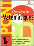 quadern de matematiques 1 eso-9788478874972 quadern de matematiques 1 eso-9788478874972