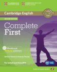 complete first certificate for spanish speakers workbook with audio cd 2nd edition: workbook without answers-9788483238172 complete first certificate for spanish speakers workbook with audio cd 2nd edition: workbook without answers-9788483238172