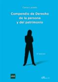 compendio de derecho de la persona y del patrimonio (grado univer sitario trabajo social y relaciones laborales) (3ª ed)-carlos lasarte-9788490314272 compendio de derecho de la persona y del patrimonio (grado univer sitario trabajo social y relaciones laborales) (3ª ed)-carlos lasarte-9788490314272