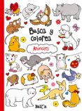 busca y colorea: animales-9789037493672 busca y colorea: animales-9789037493672