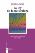 la ley de la naturaleza-john locke-9788430945382 la ley de la naturaleza-john locke-9788430945382