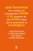 que hacemos frente a la crisis ecologica (ebook)-9788446037682 que hacemos frente a la crisis ecologica (ebook)-9788446037682