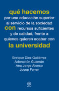 que hacemos con la universidad-9788446039082 que hacemos con la universidad-9788446039082