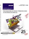 (uf0510) cuaderno del alumno. procesadores de textos y presentaciones de información básicos . certificados de-9788468154282 (uf0510) cuaderno del alumno. procesadores de textos y presentaciones de información básicos . certificados de-9788468154282