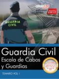 guardia civil: escala de cabos y guardias: temario (vol. i)-9788468176482 guardia civil: escala de cabos y guardias: temario (vol. i)-9788468176482