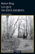 lo que no esta escrito-rafael reig-9788483834282 lo que no esta escrito-rafael reig-9788483834282