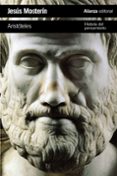 aristoteles: historia del pensamiento-jesus mosterin-9788491044482 aristoteles: historia del pensamiento-jesus mosterin-9788491044482
