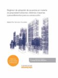 régimen de adopción de acuerdos en materia de propiedad horizonta l: distintas mayorias y procedimientos par su consecucion-maria paz sanchez gonzalez-9788491352082 régimen de adopción de acuerdos en materia de propiedad horizonta l: distintas mayorias y procedimientos par su consecucion maria paz sanchez gonzalez 9788491352082