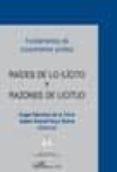 raices de lo ilicito y razones de licitud. fundamentos de conocimiento juridico (ebook)-9788499826882 raices de lo ilicito y razones de licitud. fundamentos de conocimiento juridico (ebook)-9788499826882