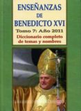 enseñanzas de benedicto xvi tomo 8 2012-2013-jose antonio martinez puche o.p.-9788415662792 enseñanzas de benedicto xvi tomo 8 2012-2013-jose antonio martinez puche o.p.-9788415662792