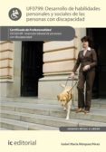 (i.b.d.) desarrollo de habilidades personales y sociales de las personas con discapacidad. sscg0109 - inserción laboral de personas con discapacidad.-maria isabel marquez perez-9788416351992 (i.b.d.) desarrollo de habilidades personales y sociales de las personas con discapacidad. sscg0109 - inserción laboral de personas con discapacidad.-maria isabel marquez perez-9788416351992