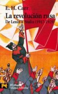 la revolucion rusa: de lenin a stalin (1917-1929)-edward hallett carr-9788420640792 la revolucion rusa: de lenin a stalin (1917-1929)-edward hallett carr-9788420640792