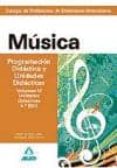 cuerpo de profesores de enseñanza secundaria. musica. programacio n didacica y unidades didacticas. volumen iii. programaciones didacticas 2º y 4º eso.-9788467629392 cuerpo de profesores de enseñanza secundaria. musica. programacio n didacica y unidades didacticas. volumen iii. programaciones didacticas 2º y 4º eso.-9788467629392