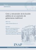 crisis y reinvencion de la funcion publica en un escenario de gobernanza multinivel-jorge crespo gonzalez-9788473515092 crisis y reinvencion de la funcion publica en un escenario de gobernanza multinivel-jorge crespo gonzalez-9788473515092