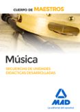 cuerpo de maestros música secuencias de unidades didácticas desarrolladas-9788490931592 cuerpo de maestros música secuencias de unidades didácticas desarrolladas-9788490931592