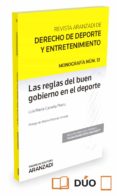 las reglas del buen gobierno en el deporte-luis maria cazorla prieto-9788491356592 las reglas del buen gobierno en el deporte-luis maria cazorla prieto-9788491356592