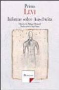 informe sobre auschwitz-primo levi-9788493392192 informe sobre auschwitz-primo levi-9788493392192