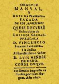 oraculo manual y arte de prudencia sacada de los aforismos que se discurren en las obras de lorenço gracian (facsimil)-vincencio ivan de lastanosa-9788497614092 oraculo manual y arte de prudencia sacada de los aforismos que se discurren en las obras de lorenço gracian (facsimil)-vincencio ivan de lastanosa-9788497614092