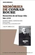 memories de conrad roure: toms i-ii-iii-9788497663892 memories de conrad roure: toms i-ii-iii-9788497663892
