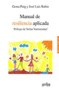 manual de resilencia aplicada-gema puig-jose luis rubio-9788497846592 manual de resilencia aplicada-gema puig-jose luis rubio-9788497846592