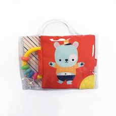 Portada de OSO (LIBRO TELA CON SONAJERO Y MORDEDOR)