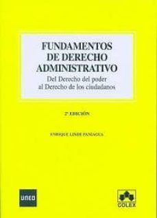 Portada de FUNDAMENTOS DE DERECHO ADMINISTRATIVO (2ª ED.)