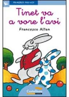 Portada de TINET VA A VORE L AVI (CURSIVA)