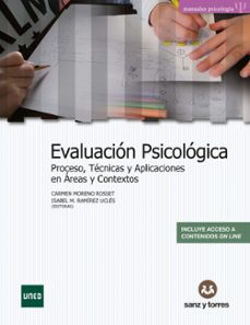 Descargar EVALUACION PSICOLOGICA: PROCESO, TECNICAS Y APLICACIONES EN AREAS Y CONTEXTOS gratis pdf - leer online