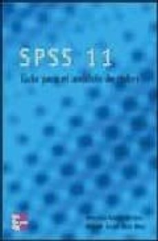 Descargar SPSS 11: GUIA PARA EL ANALISIS DE DATOS gratis pdf - leer online