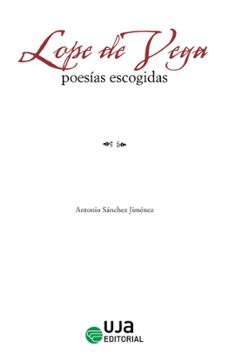 Descarga libros de google books LOPE DE VEGA: POESÍAS ESCOGIDAS (Spanish Edition)