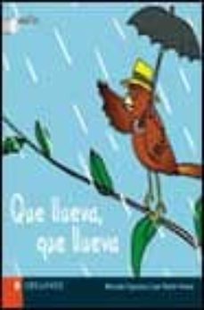 Portada de QUE LLUEVA QUE LLUEVA