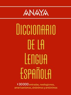 Portada de DICCIONARIO ANAYA DE LA LENGUA
