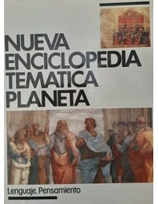 Portada de NUEVA ENCICLOPEDIA TEMATICA PLANETA 10 LENGUAJE PENSAMIENTO