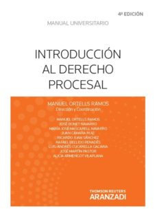 Portada de INTRODUCCION AL DERECHO PROCESAL (4ª ED.)