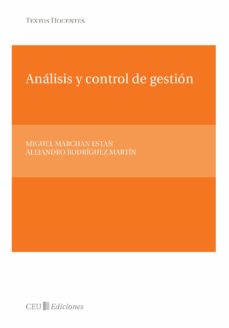 Portada de ANALISIS Y CONTROL DE GESTION