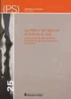 Portada de MILLORA DE LATENCIO AL FINAL DE LA VIDA. LA PERSPECTIVA DELS FAMILIARS I DELS P.