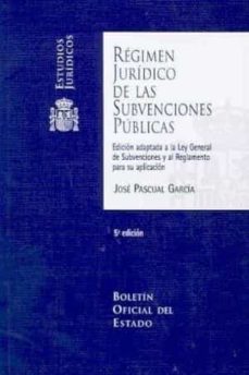 Sopraesottoicolliberici.it Regimen Juridico De Las Subvenciones Publicas (5ª Ed). Image