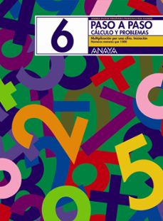 Book's Cover of Paso A Paso 6. Calculo Y Problemas: Multiplicacion Por Una Cifra