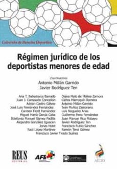 Portada de REGIMEN JURIDICO DE LOS DEPORTISTAS MENORES DE EDAD