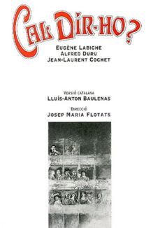 Portada de CAL DIR-HO?