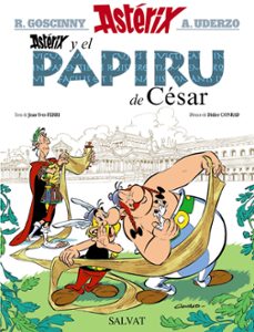 Portada de ASTERIX Y EL PAPIRU DE CESAR