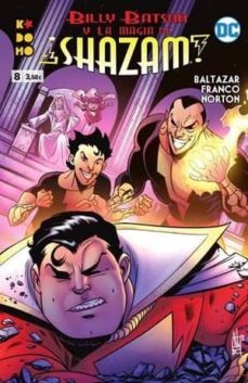 Portada de BILLY BATSON Y LA MAGIA DE ¡SHAZAM! Nº 08