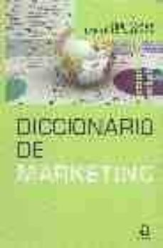 Portada de DICCIONARIO DE MARKETING