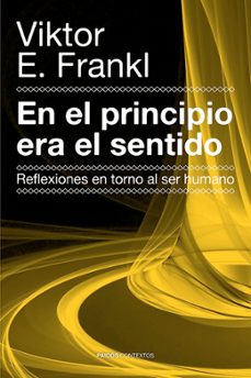 Portada de EN EL PRINCIPIO ERA EL SENTIDO