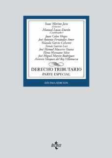 Descarga gratuita de libros de texto en formato pdf. DERECHO TRIBUTARIO. PARTE ESPECIAL de ISAAC MERINO JARA, MANUEL LUCAS DURAN 9788430982622 (Spanish Edition) 