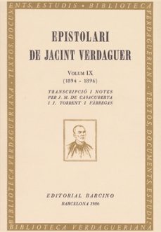 Portada de EPISTOLARI DE JACINT VERDAGUER (VOL.9)
