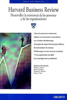 Portada de DESARROLLAR LA RESISTENCIA DE LAS PERSONAS Y LAS ORGANIZACIONES