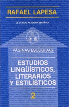 Portada de ESTUDIOS LINGUISTICOS, LITERARIOS Y ESTILISTICOS